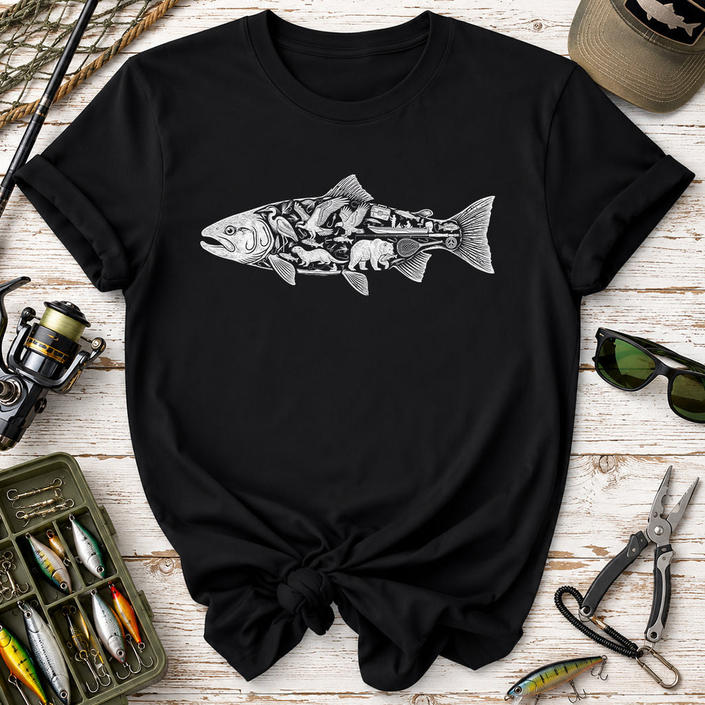 Wildlife Fishing T-Shirt