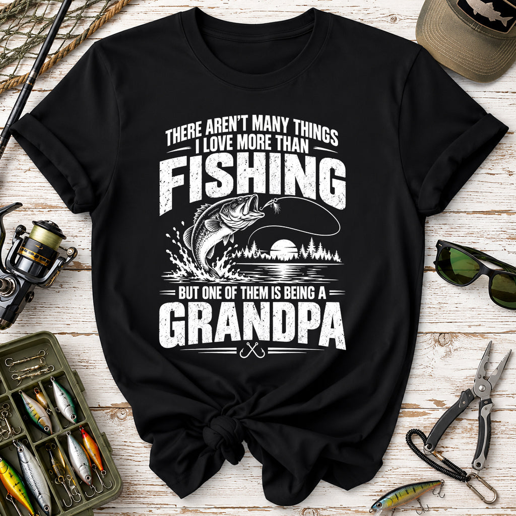 Fishing Grandpa T‑Shirt