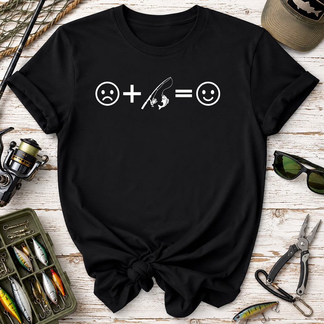 Fishing = Happiness T‑Shirt