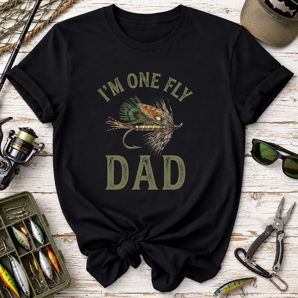I'm One Fly Dad Fishing T-Shirt
