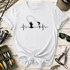 Fly Fishing Heartbeat T-Shirt