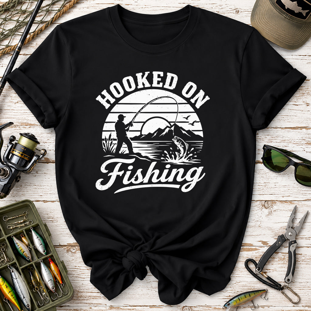 Hooked On Fishing T-Shirt