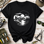 Fly Fishing Sunset T-Shirt