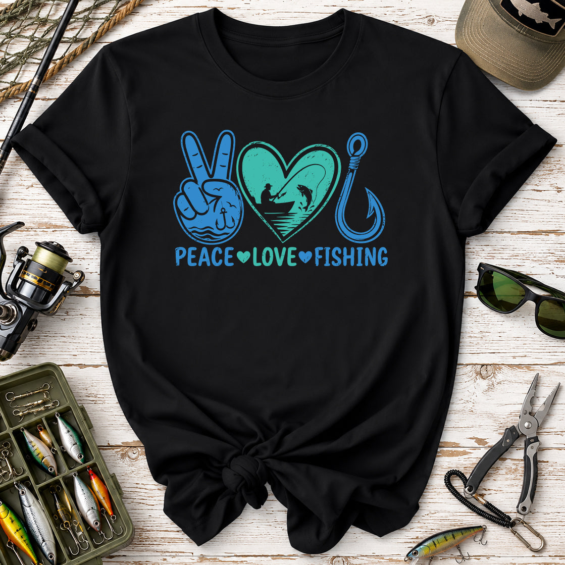 Peace Love Fishing T-Shirt