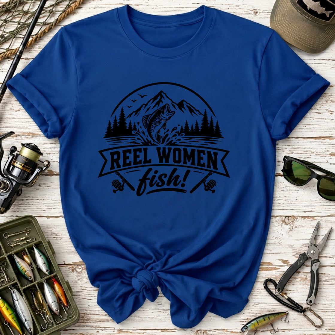 Reel Women Fish T-Shirt