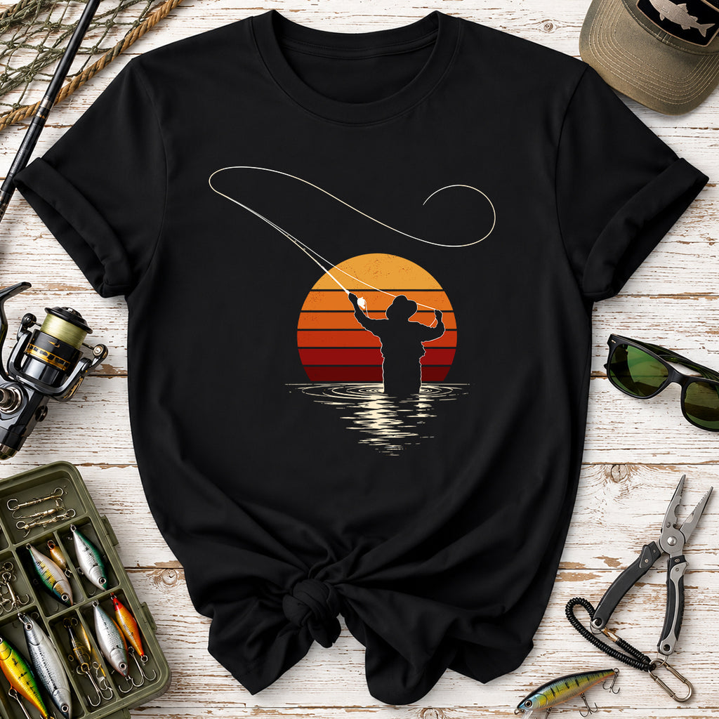 Fly Fishing Silhouette T-Shirt