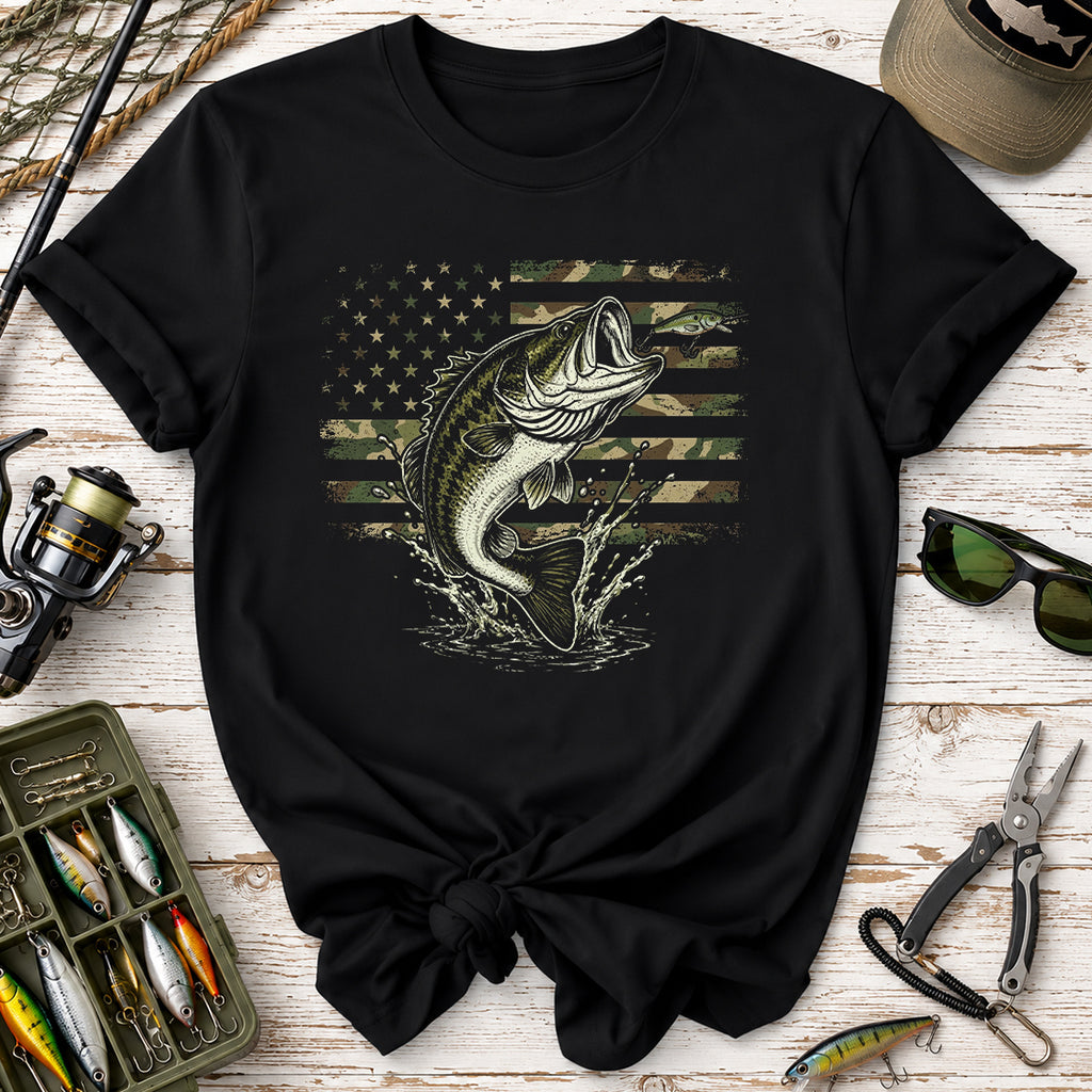 American Bass Fishing T-Shirt