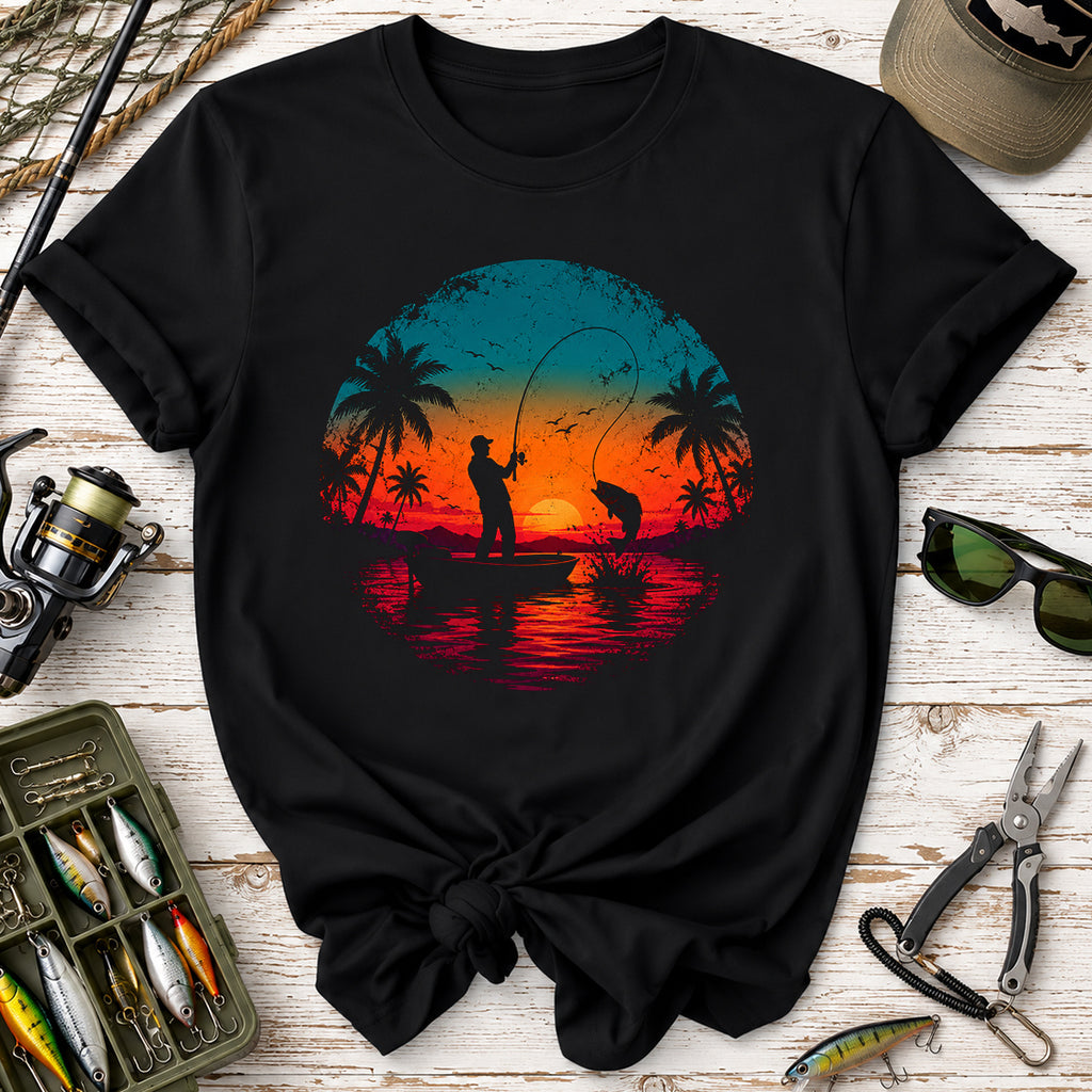 Sunset Fishing T-Shirt