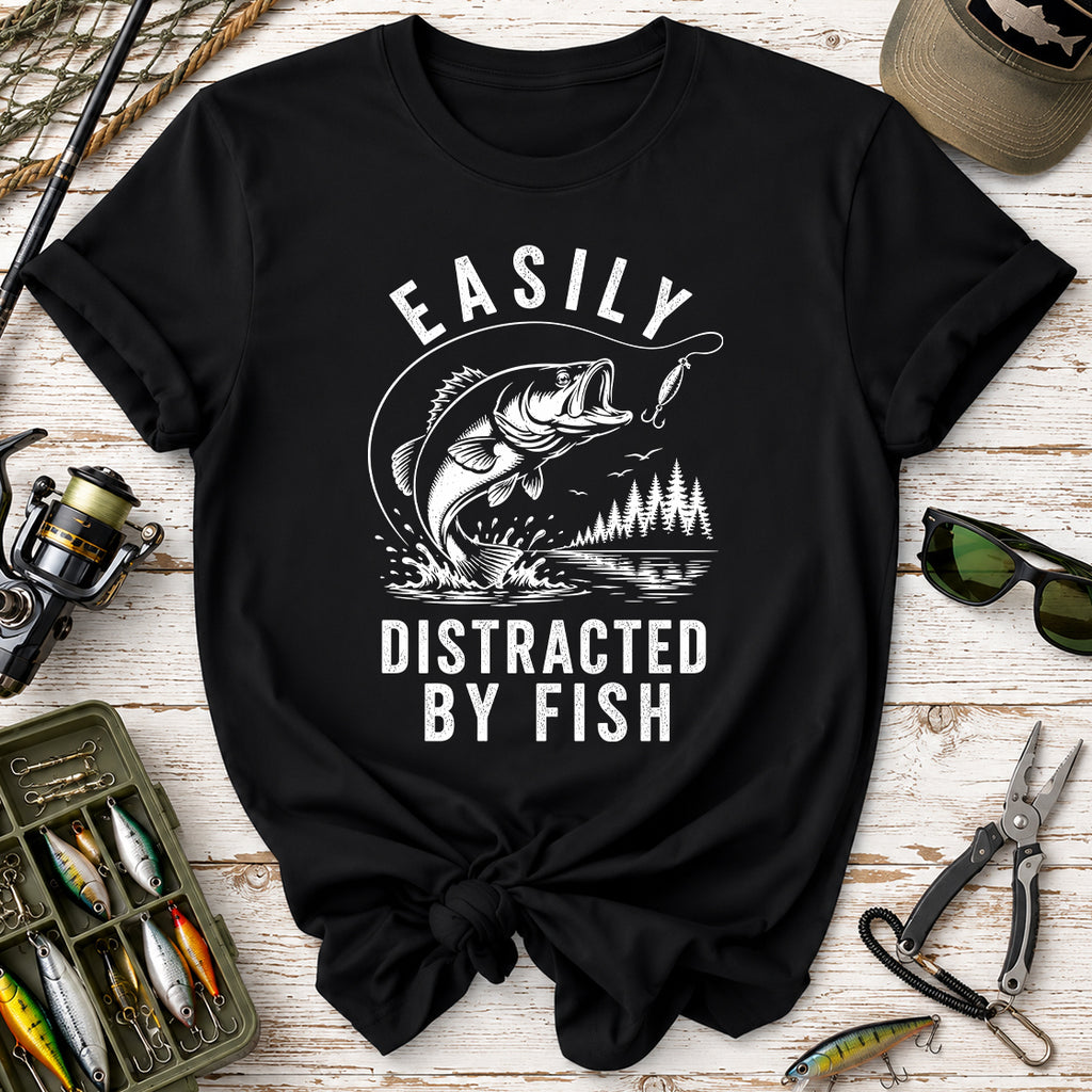 Easily Distracted By Fish T-Shirt