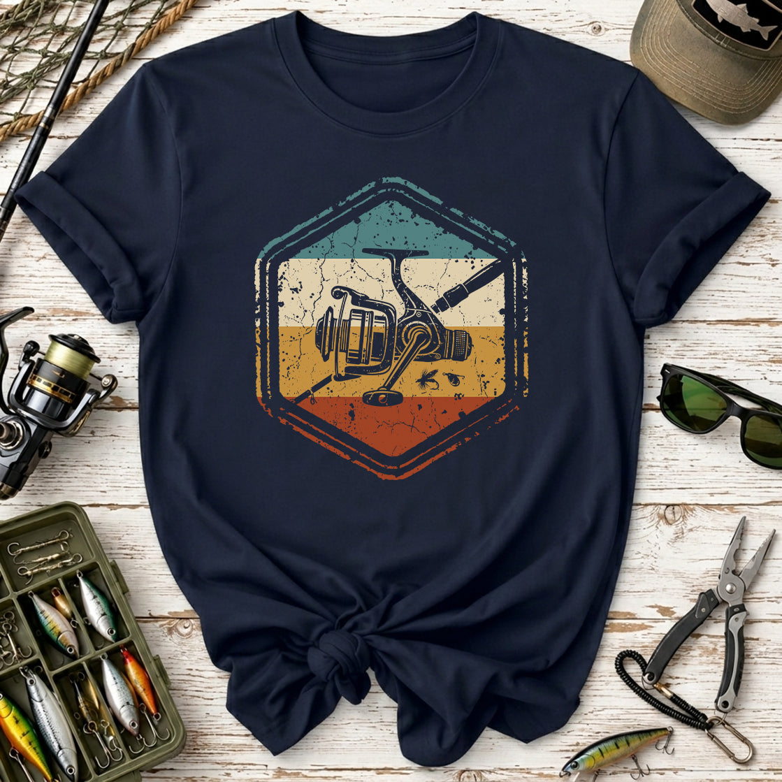 Vintage Fishing Reel T‑Shirt