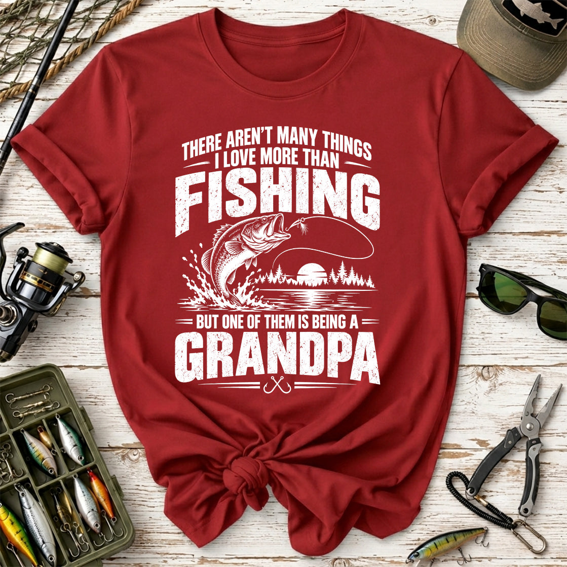 Fishing Grandpa T‑Shirt