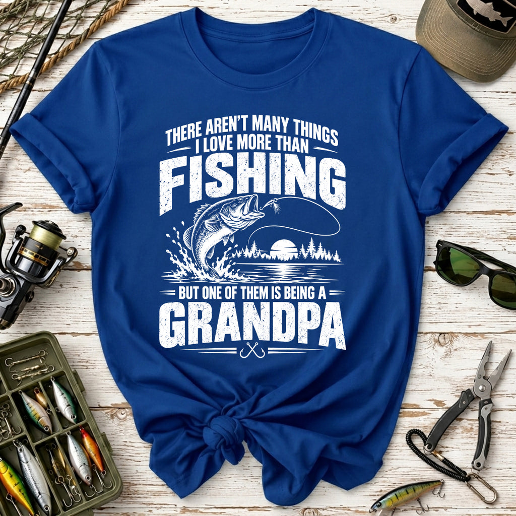 Fishing Grandpa T‑Shirt