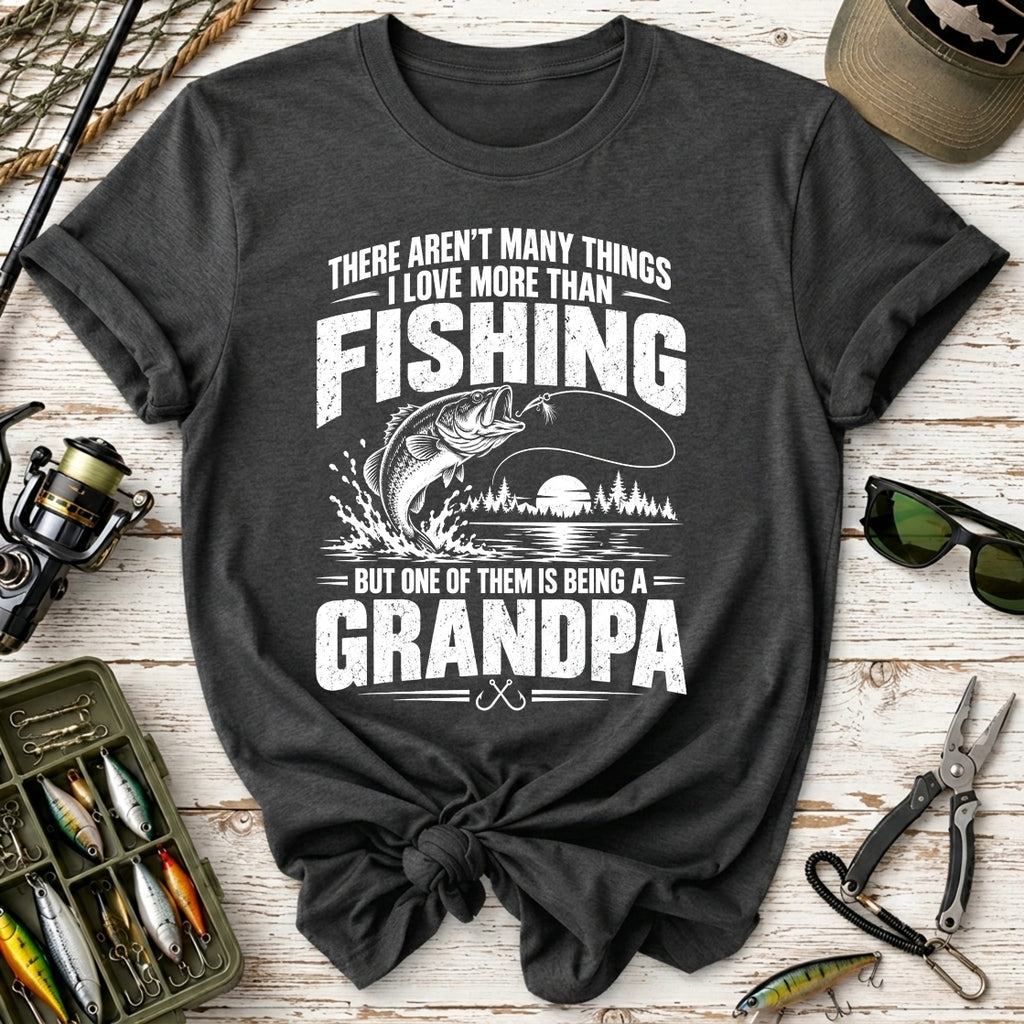 Fishing Grandpa T‑Shirt