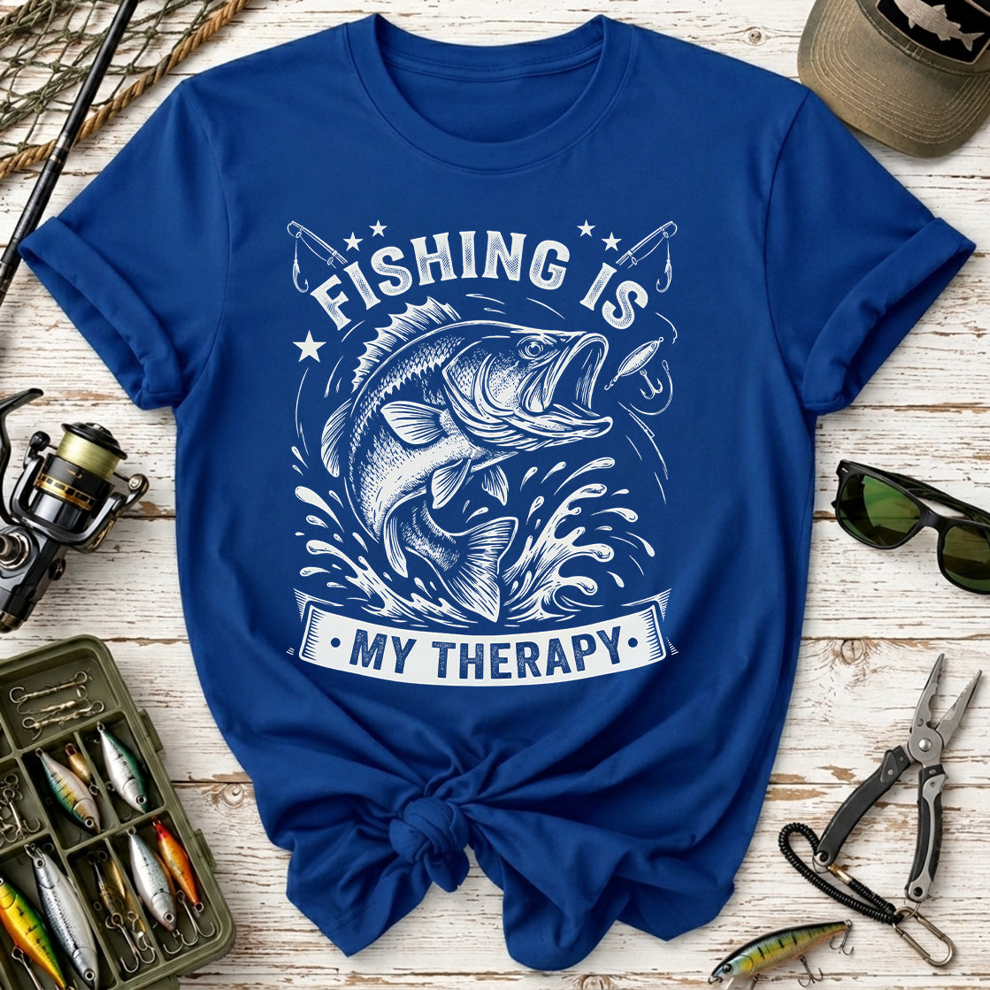 Fishing Is My Therapy T-Shirt