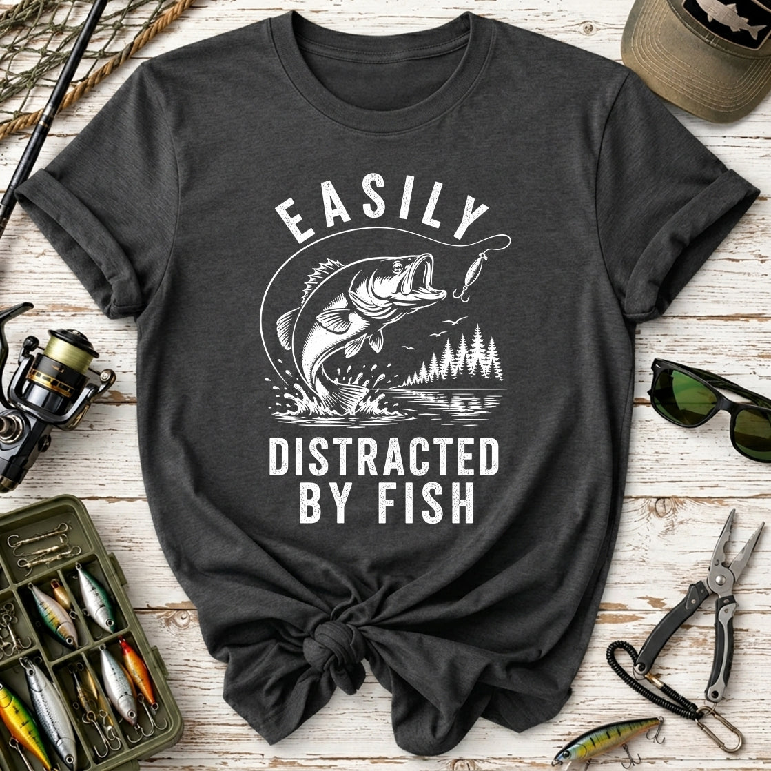Easily Distracted By Fish T-Shirt