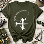 Fly Cast Reflection Fishing T-Shirt