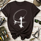 Fly Cast Reflection Fishing T-Shirt