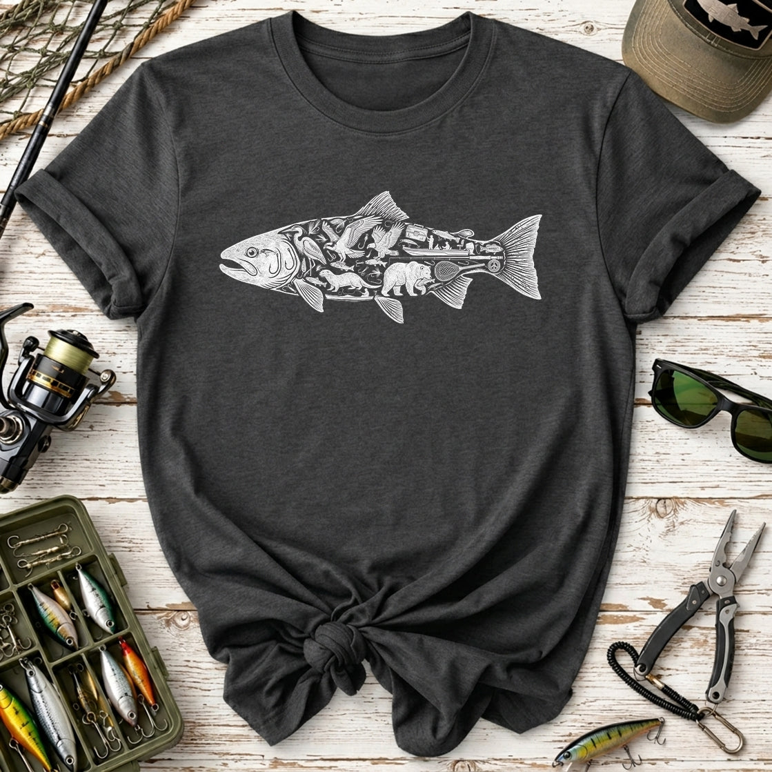Wildlife Fishing T-Shirt
