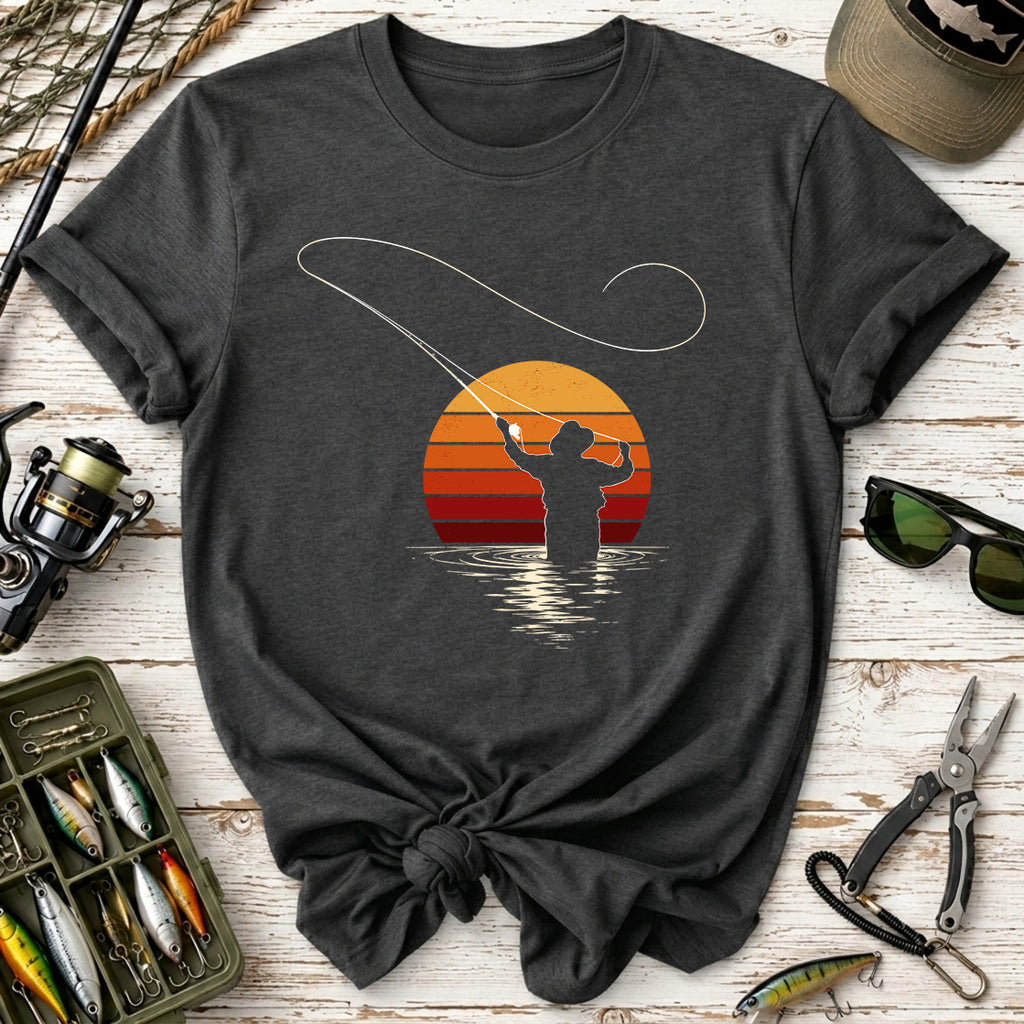Fly Fishing Silhouette T-Shirt