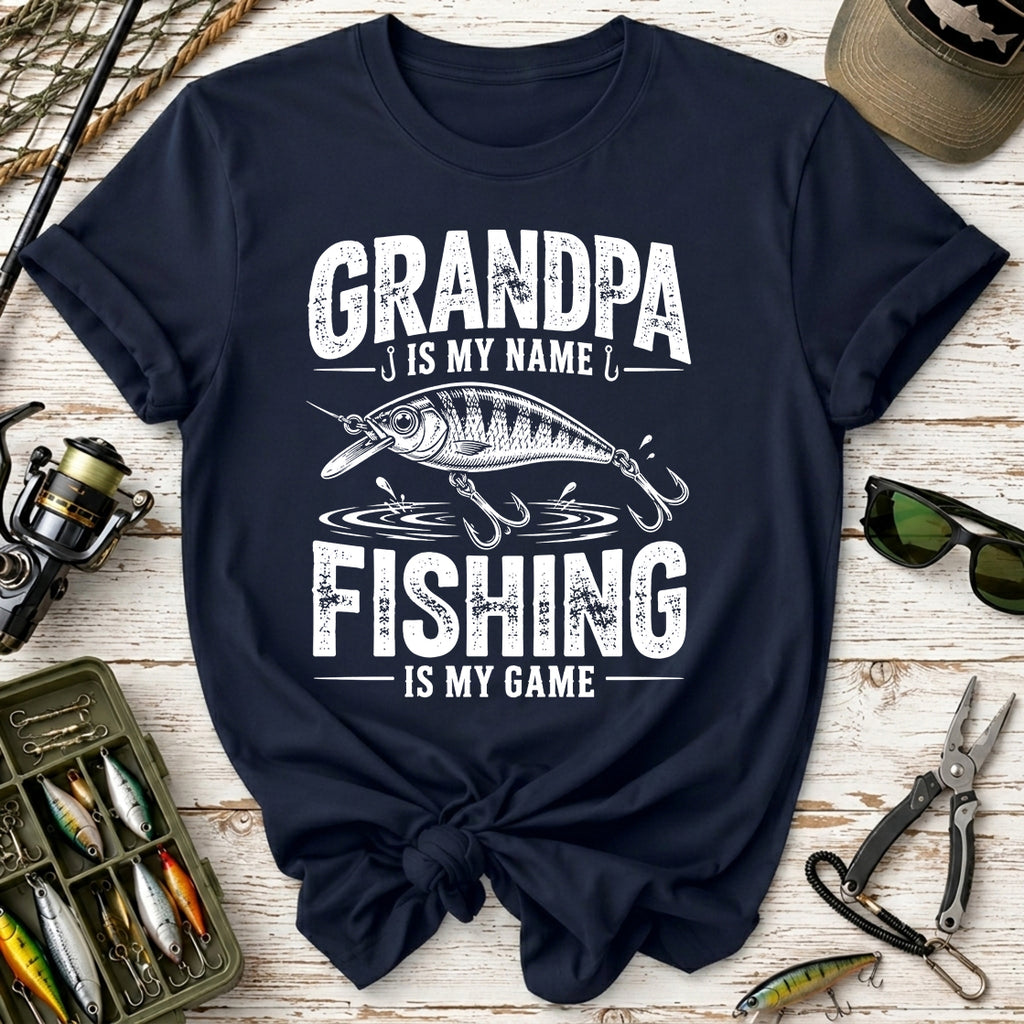 Grandpa Fishing T-Shirt