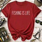 Fishing Is Life T‑Shirt