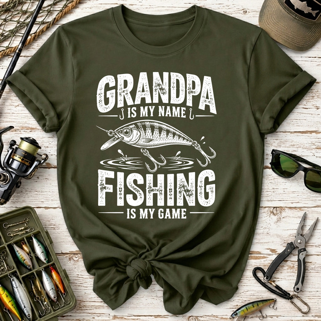 Grandpa Fishing T-Shirt
