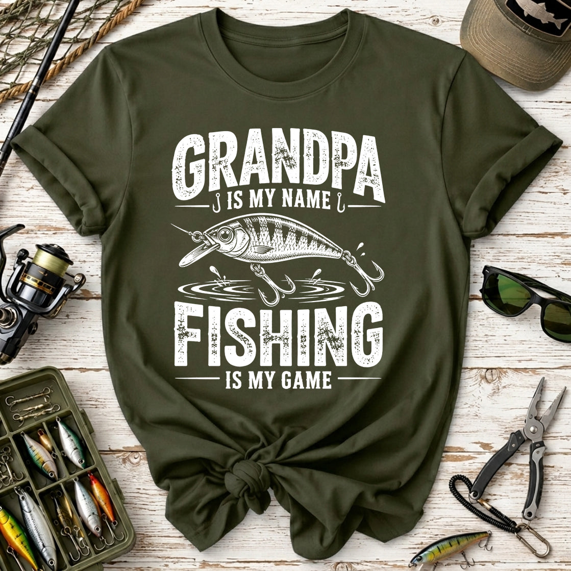 Grandpa Fishing T-Shirt