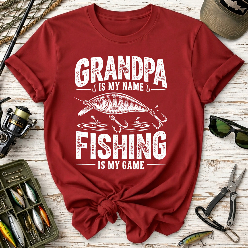 Grandpa Fishing T-Shirt