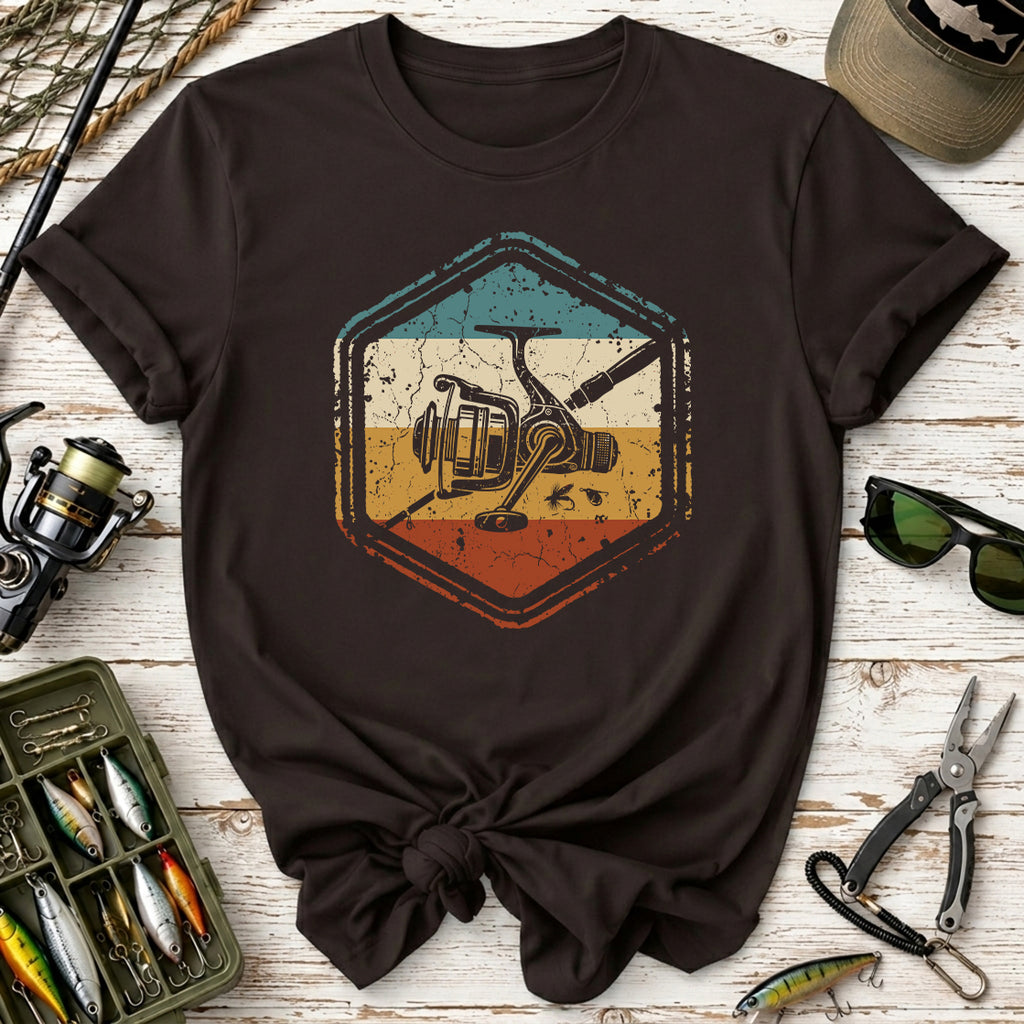 Vintage Fishing Reel T‑Shirt