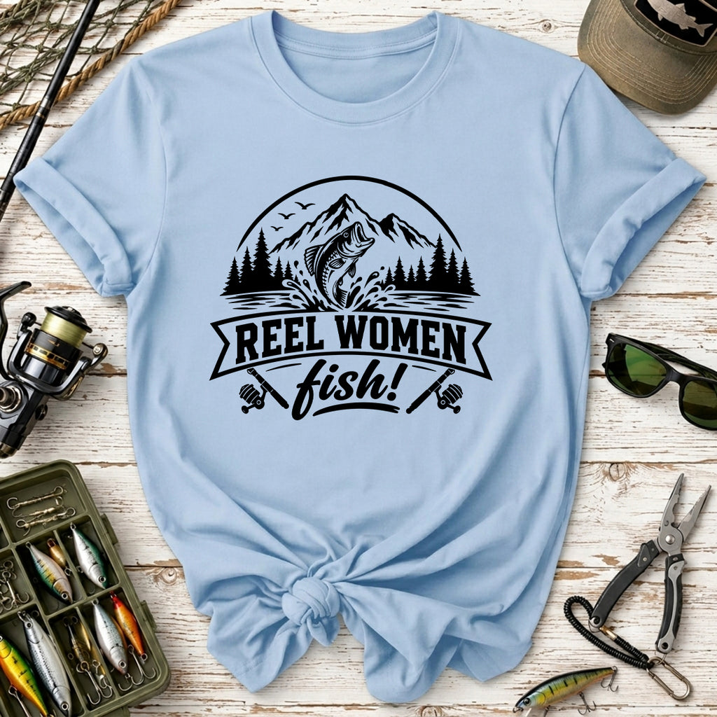 Reel Women Fish T-Shirt