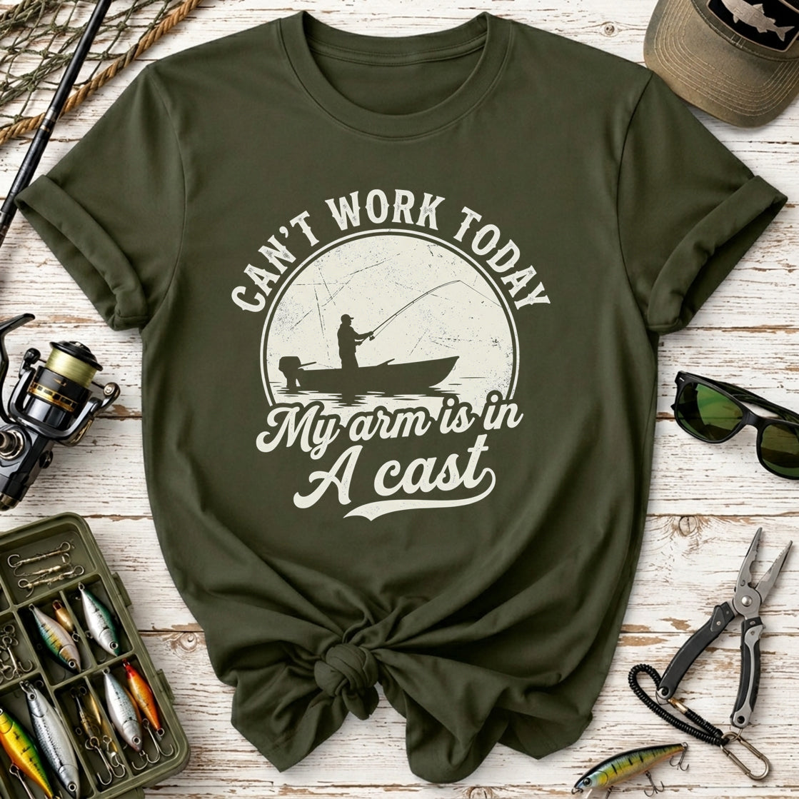 Can't Work Today Fishing T-Shirt
