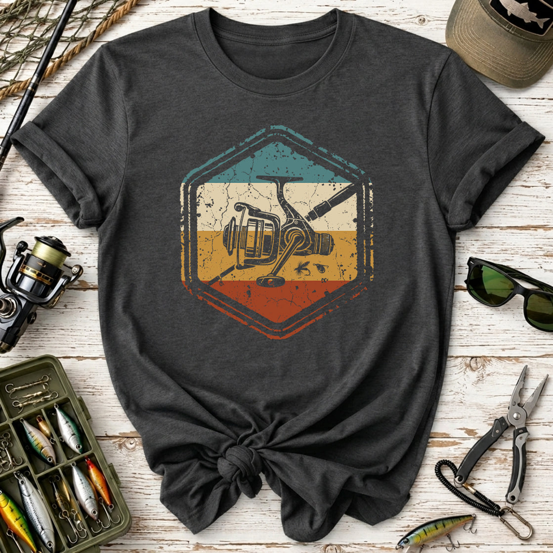 Vintage Fishing Reel T‑Shirt