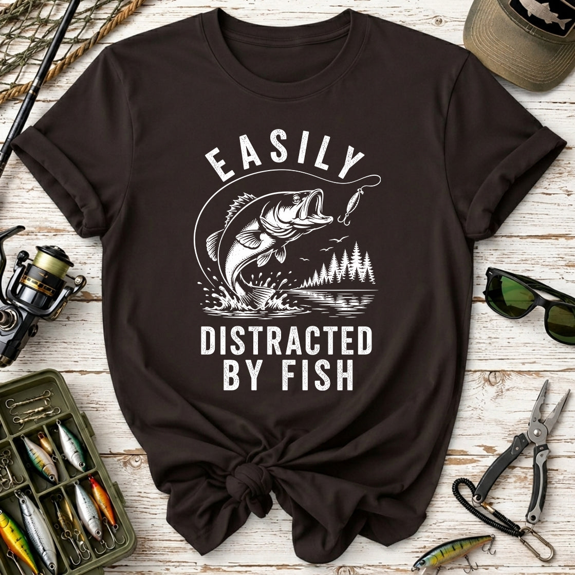 Easily Distracted By Fish T-Shirt