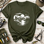 Fly Fishing Sunset T-Shirt