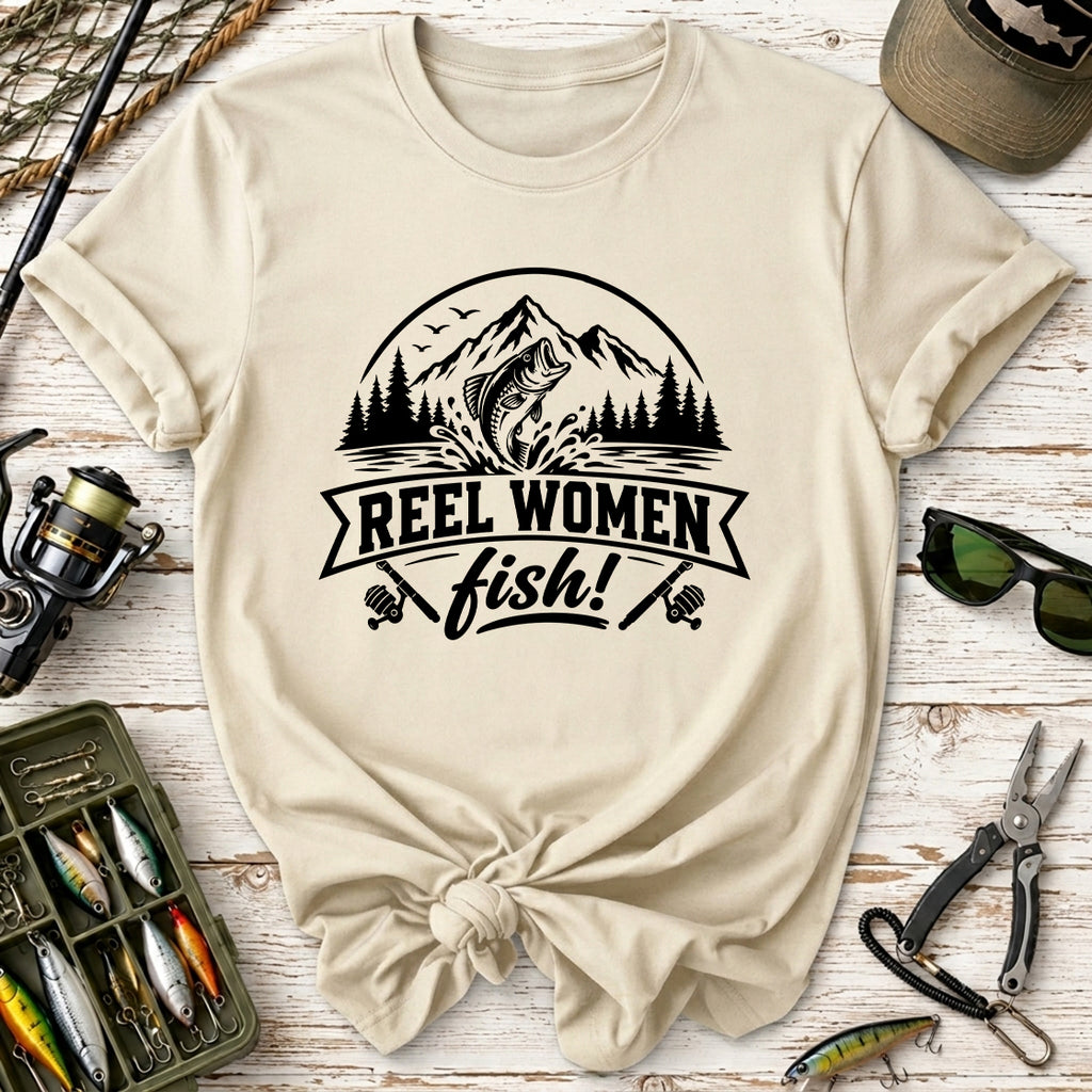 Reel Women Fish T-Shirt