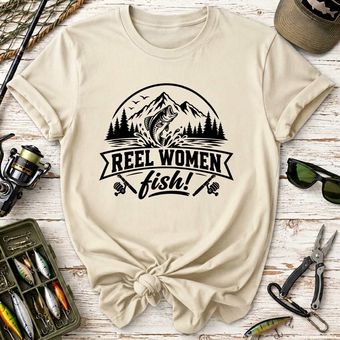 Reel Women Fish T-Shirt