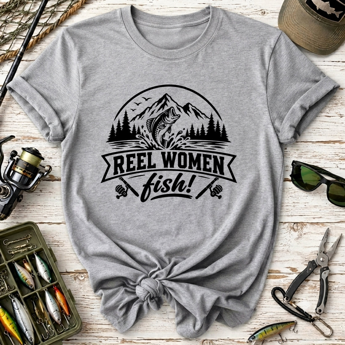 Reel Women Fish T-Shirt