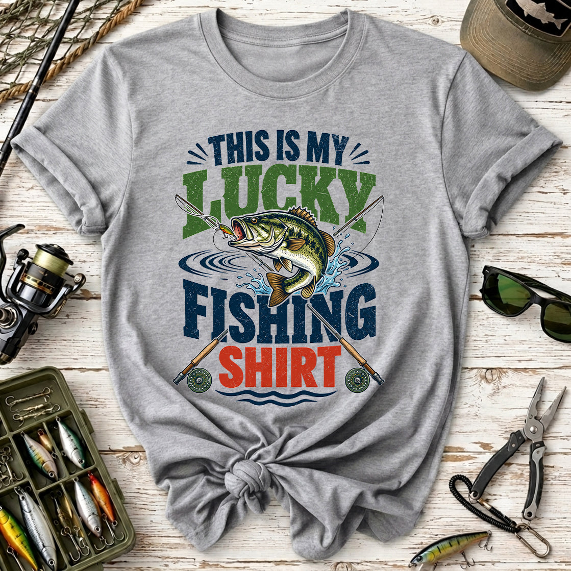 This Is My Lucky Fishing Shirt T-Shirt