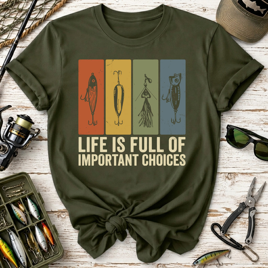 Fishing Lures Graphic T-Shirt