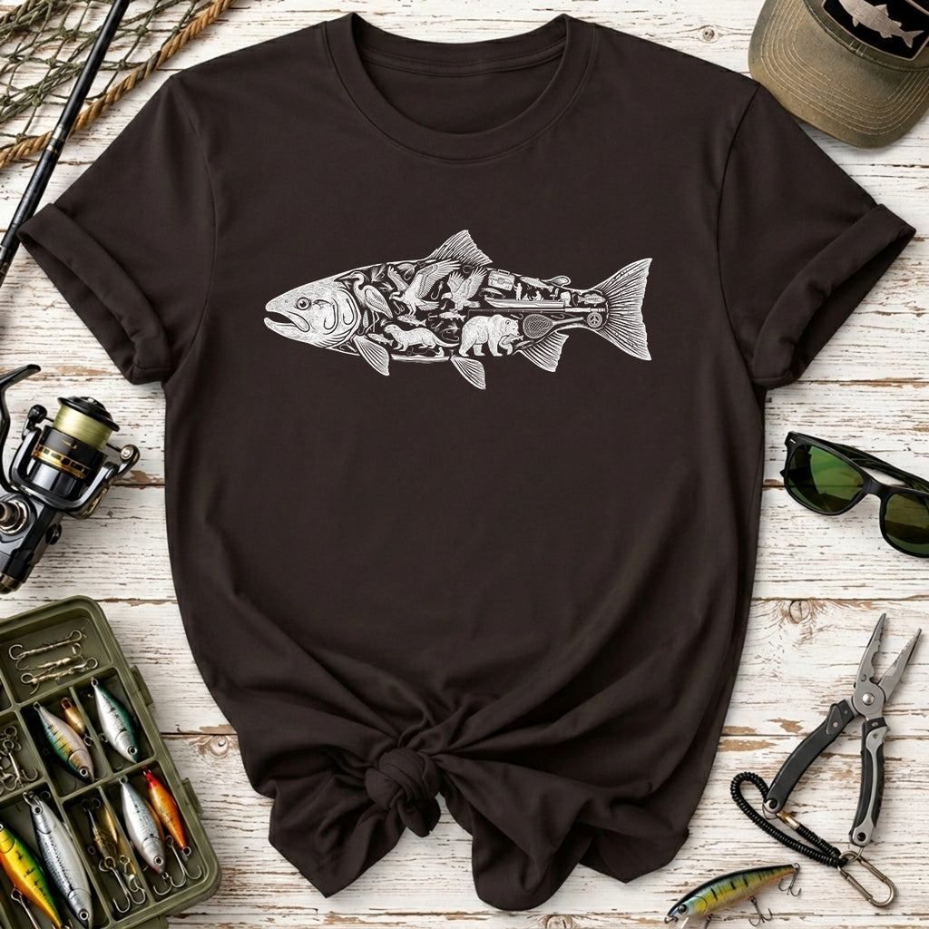 Wildlife Fishing T-Shirt