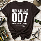They Call Me 007 Fishing T‑Shirt