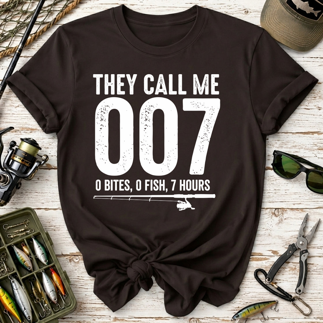 They Call Me 007 Fishing T‑Shirt