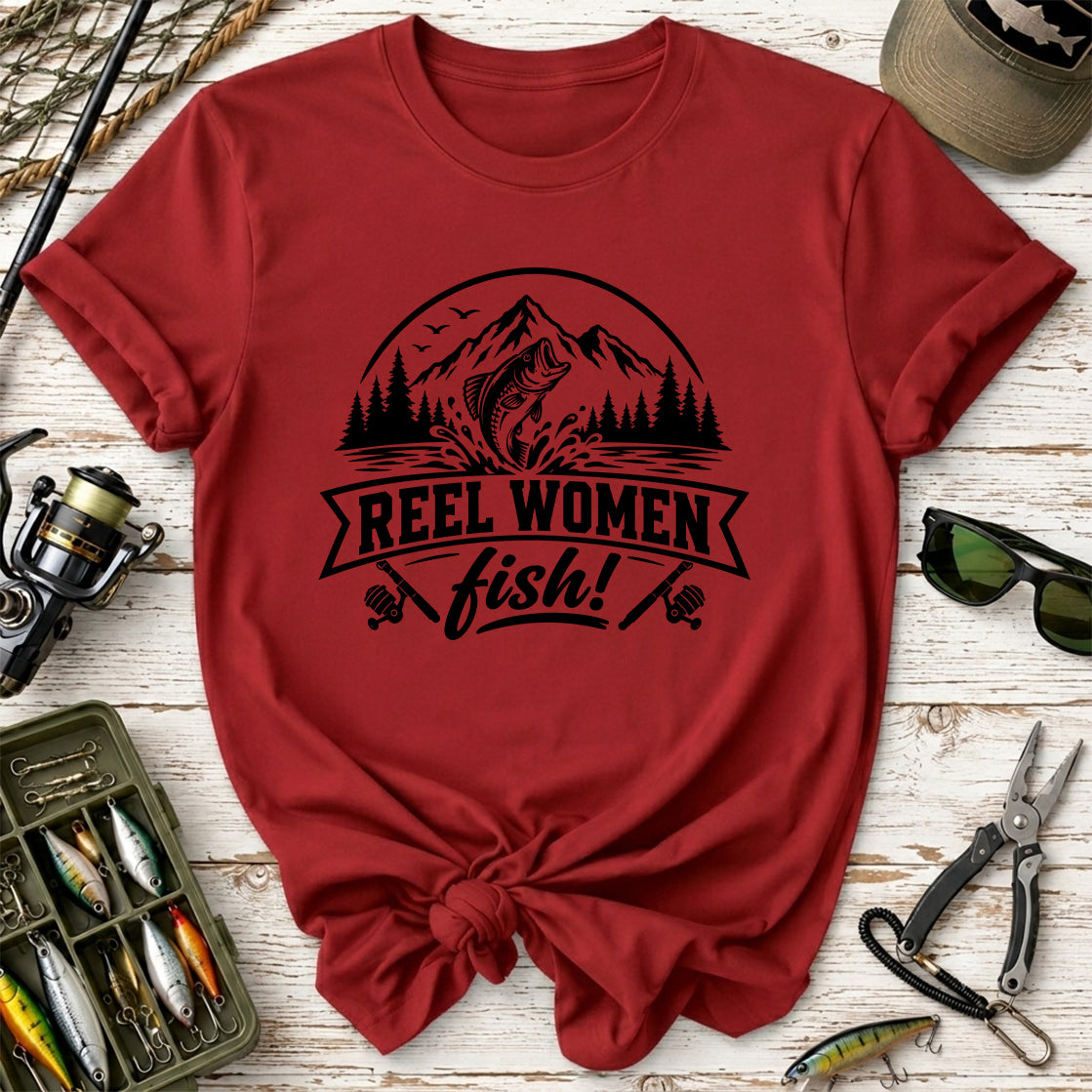 Reel Women Fish T-Shirt