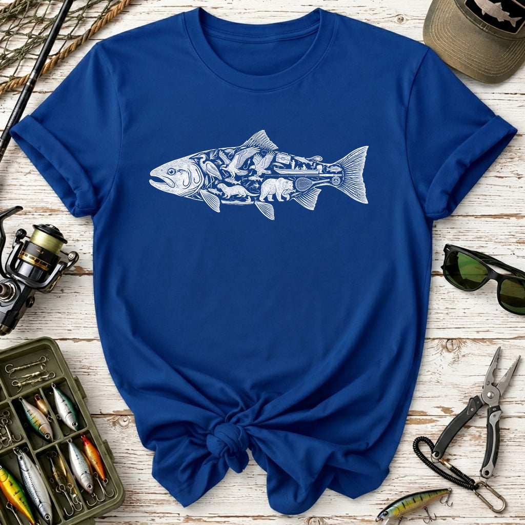 Wildlife Fishing T-Shirt