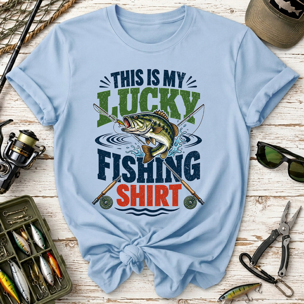 This Is My Lucky Fishing Shirt T-Shirt