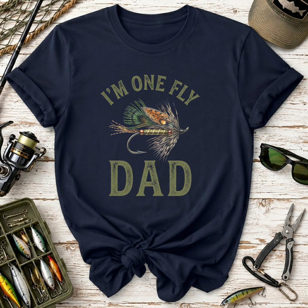 I'm One Fly Dad Fishing T-Shirt