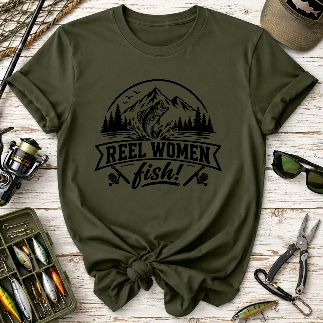 Reel Women Fish T-Shirt