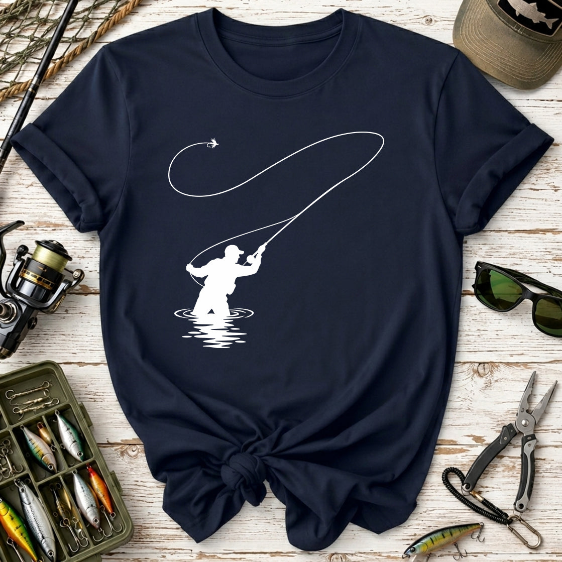 Casting Line Fly Fishing T-Shirt