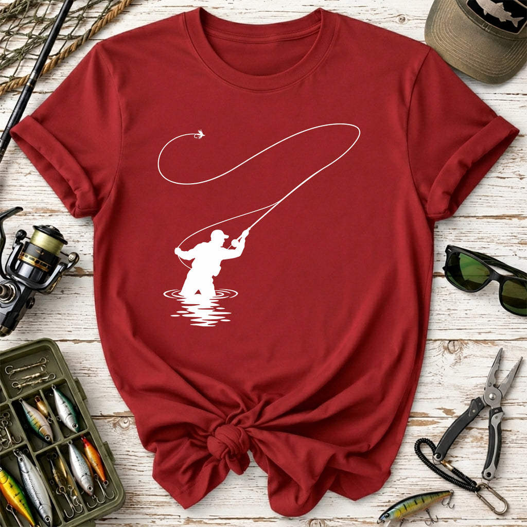Casting Line Fly Fishing T-Shirt