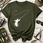 Casting Line Fly Fishing T-Shirt